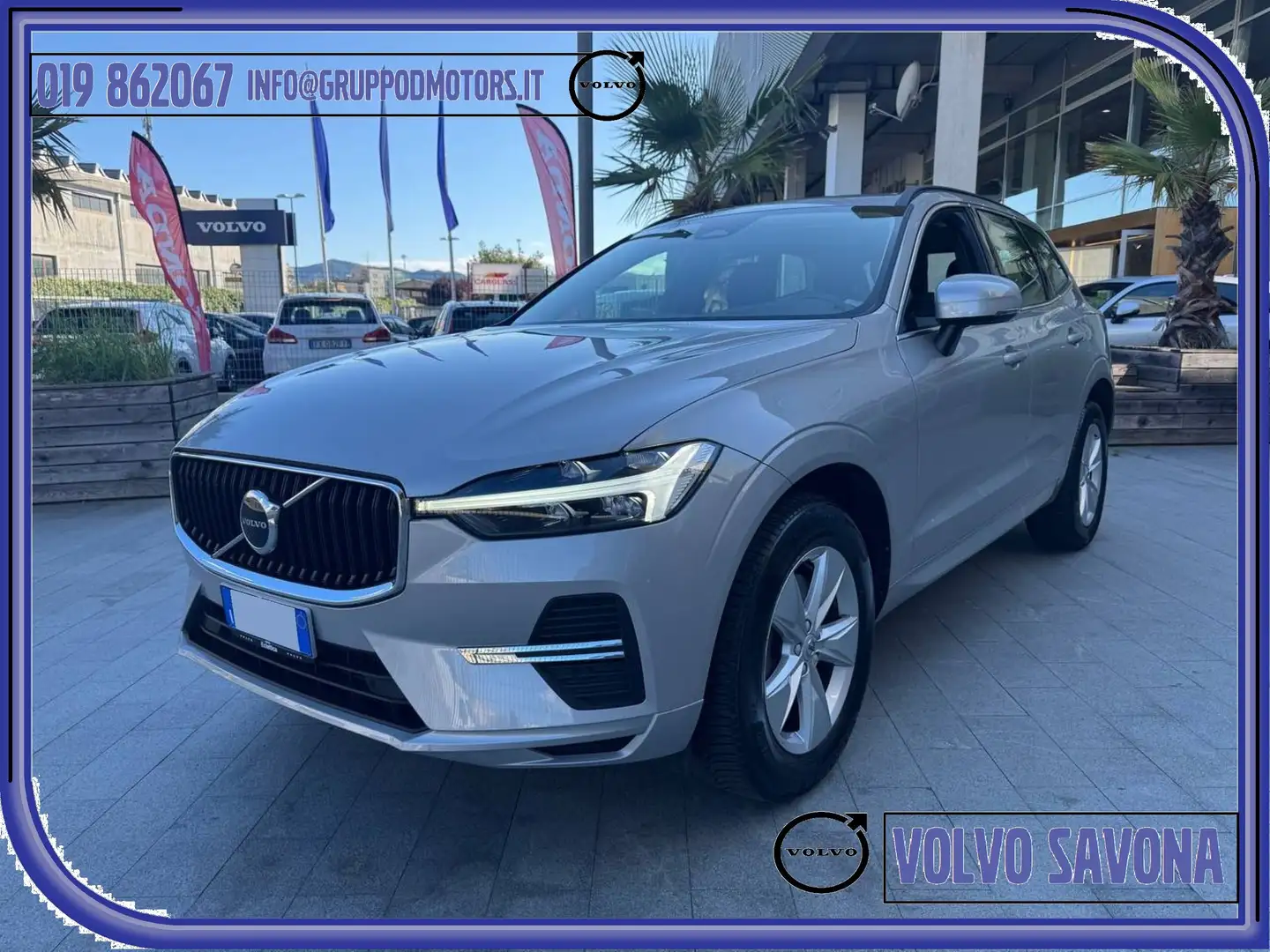 Volvo XC60 B4 AWD (Diesel Mild Hybrid) Core-IVA DEDUCIBILE Argento - 1