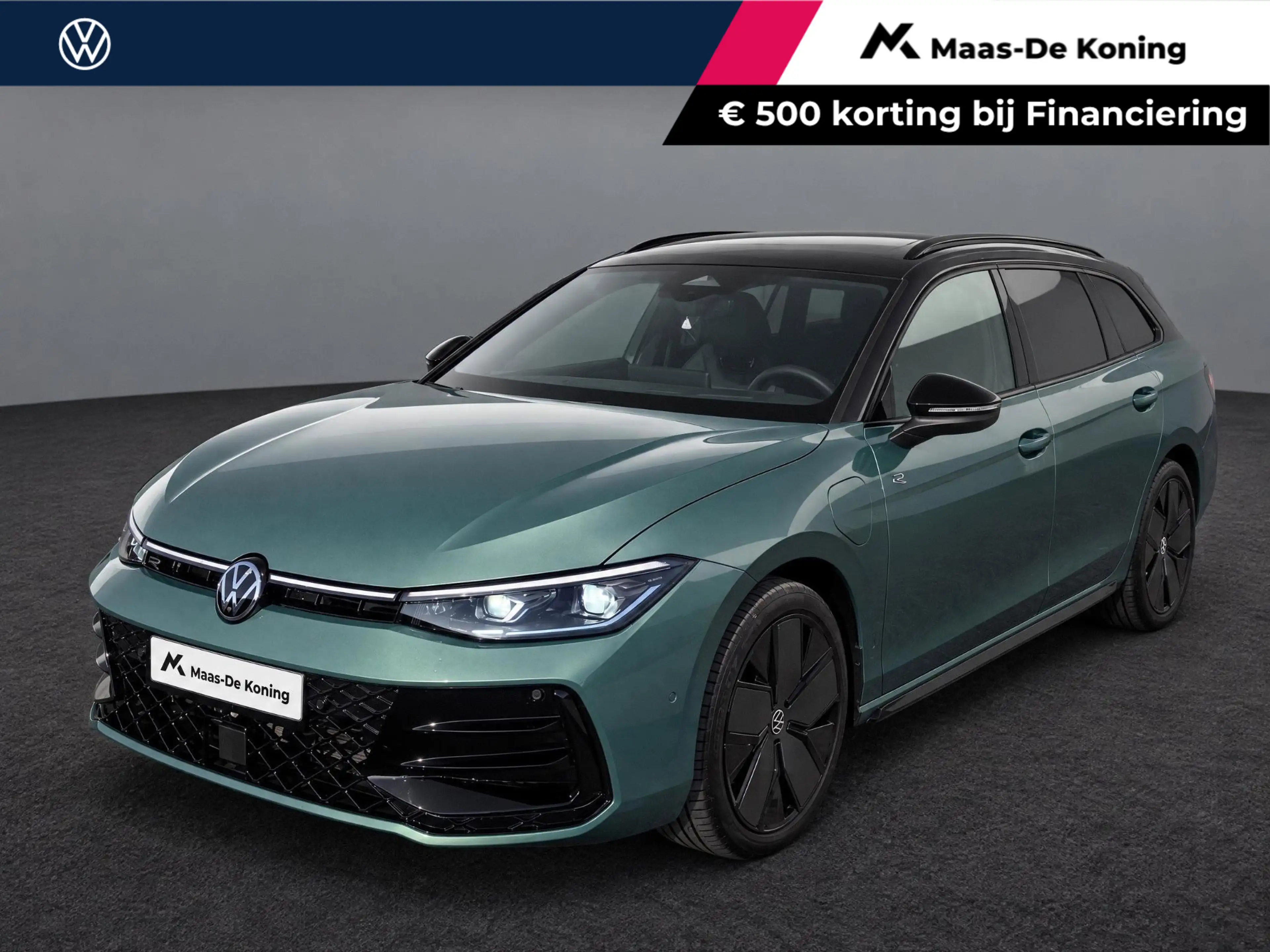Volkswagen Passat Variant 1.5eHybrid 272PK R-Line Black Style Plus · Leder ·