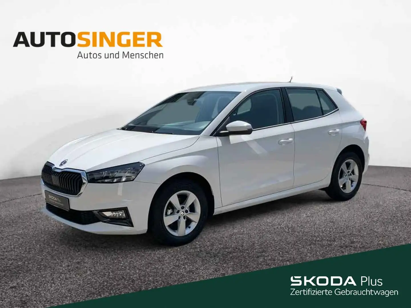 Skoda Fabia Essence 1.0 MPI *LED*DIGITAL*PDC*TEL*ALU* Weiß - 1