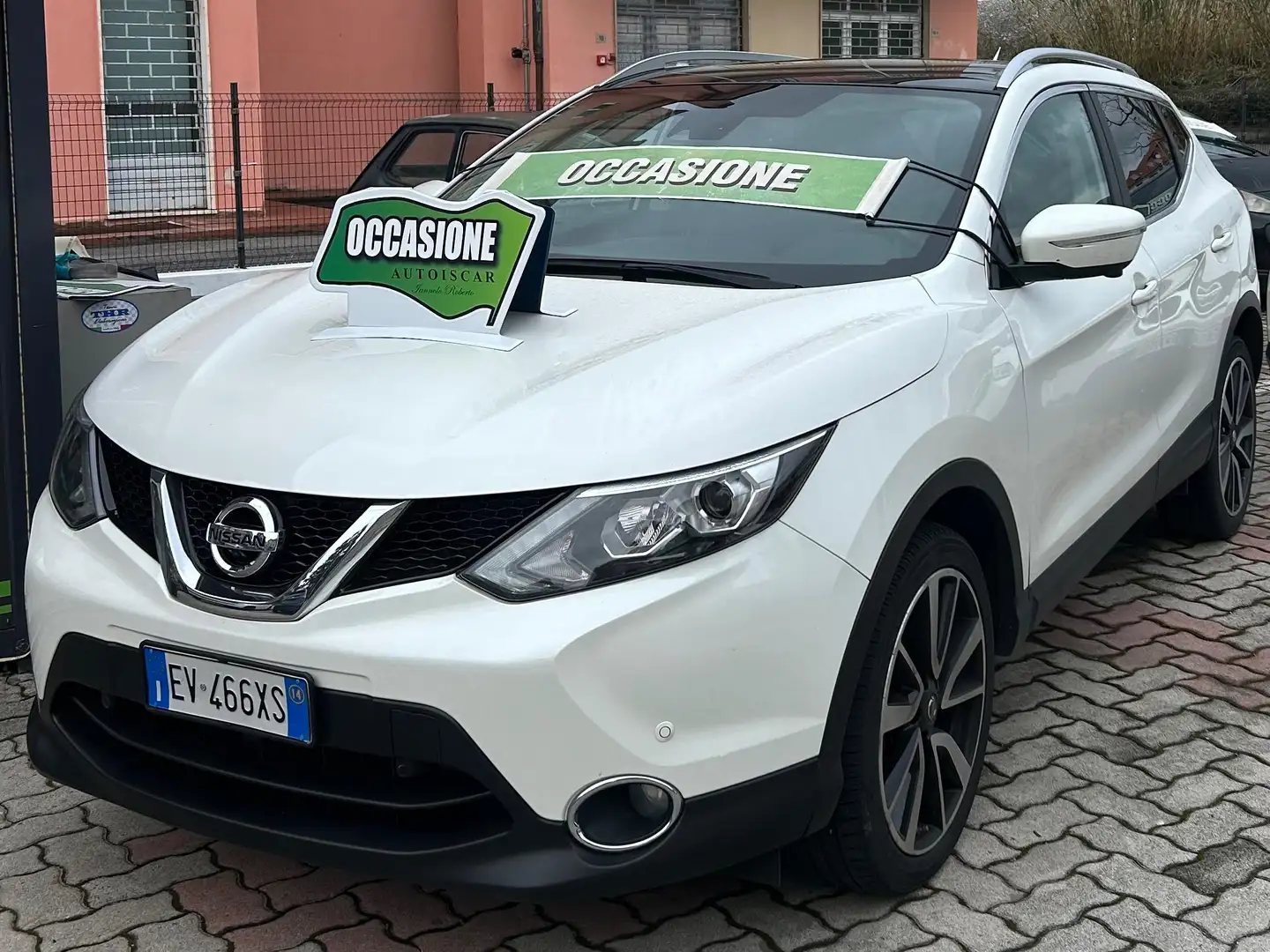 Nissan Qashqai Qashqai II 2014 1.2 dig-t Acenta 115cv Weiß - 2