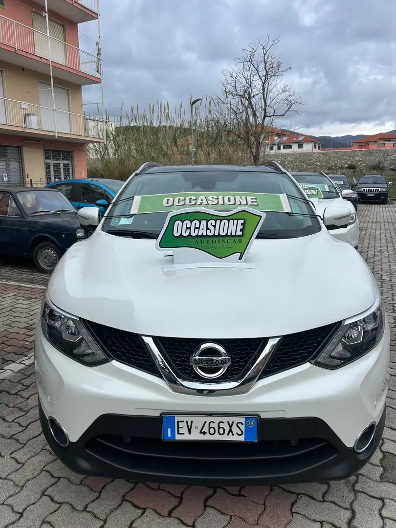 Nissan Qashqai Qashqai II 2014 1.2 dig-t Acenta 115cv Weiß - 1