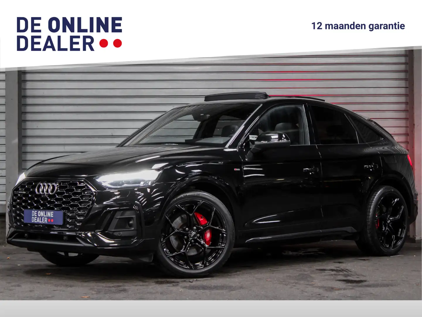 Audi Q5 Sportback 55 TFSIe 367PK S edition |BlackED|Pano|L Zwart - 1