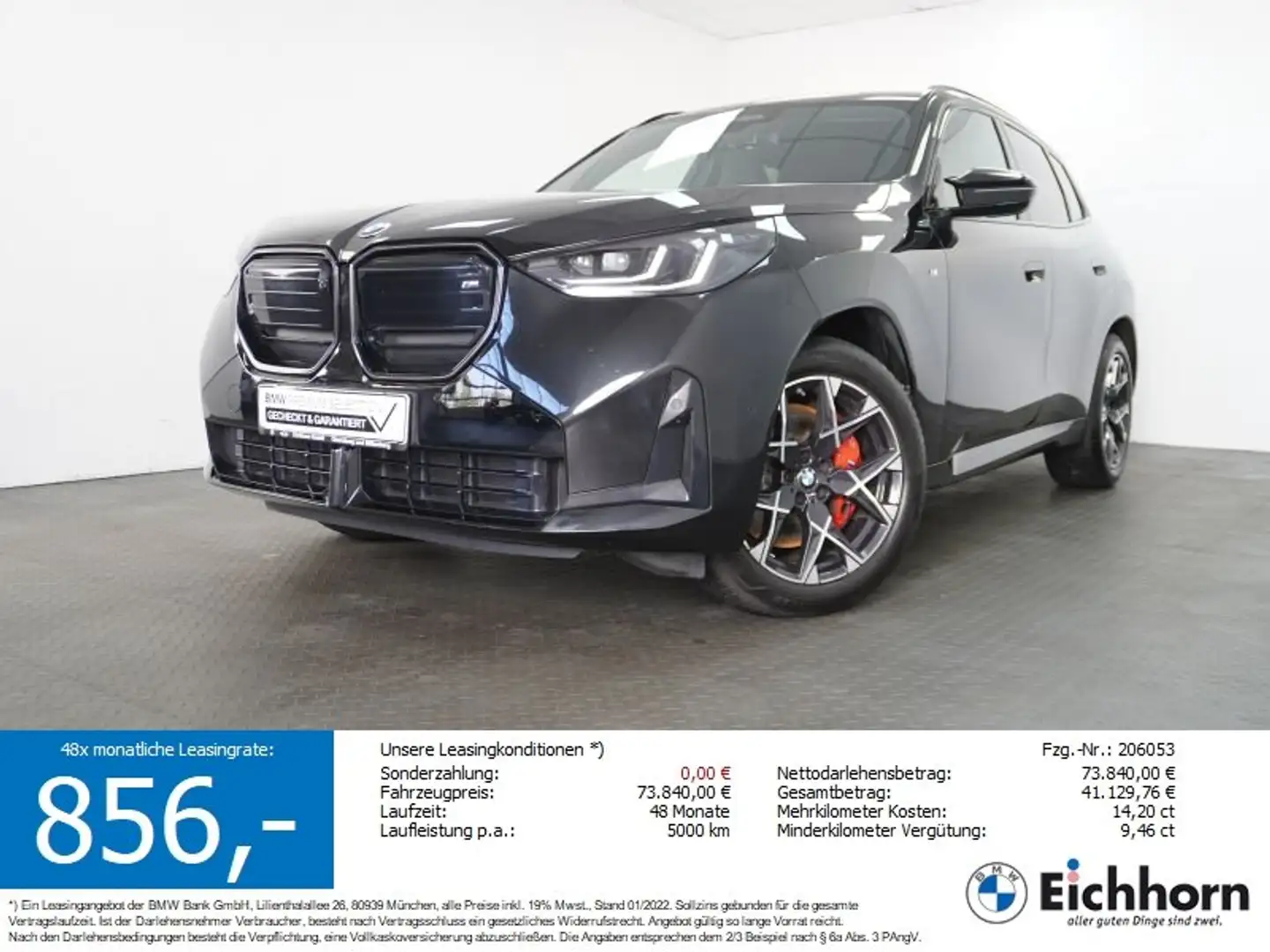 BMW X3 M 50 xDrive M Sport Pro *STANDHEIZUNG.AHK* Noir - 1
