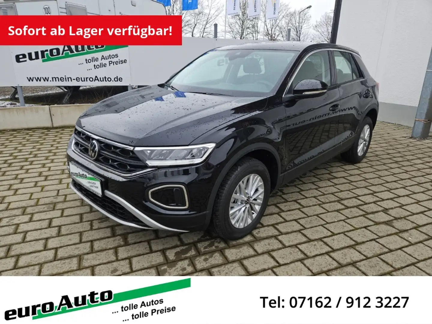 Volkswagen T-Roc Limited 1.0 TSi App-Connect AHK 3 Jahre Garantie Negro - 1