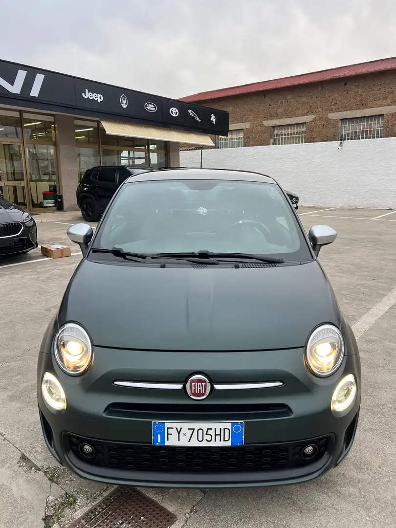 Fiat 500 500 III 2015 1.2 Rockstar 69cv my20 Groen - 2