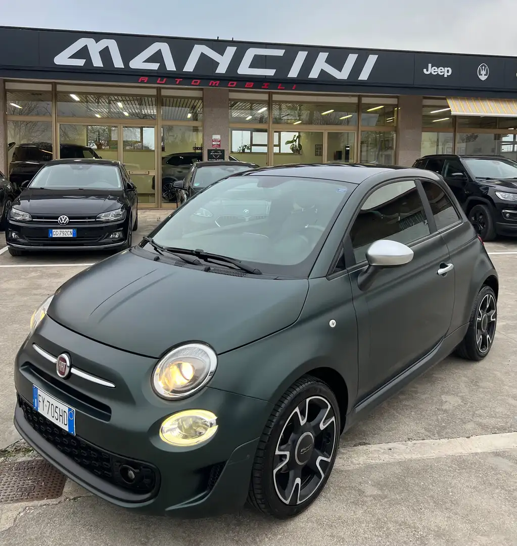 Fiat 500 500 III 2015 1.2 Rockstar 69cv my20 Groen - 1