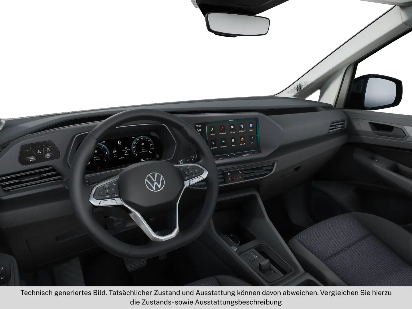 Volkswagen Caddy eHybrid 110 kW Weiß - 2