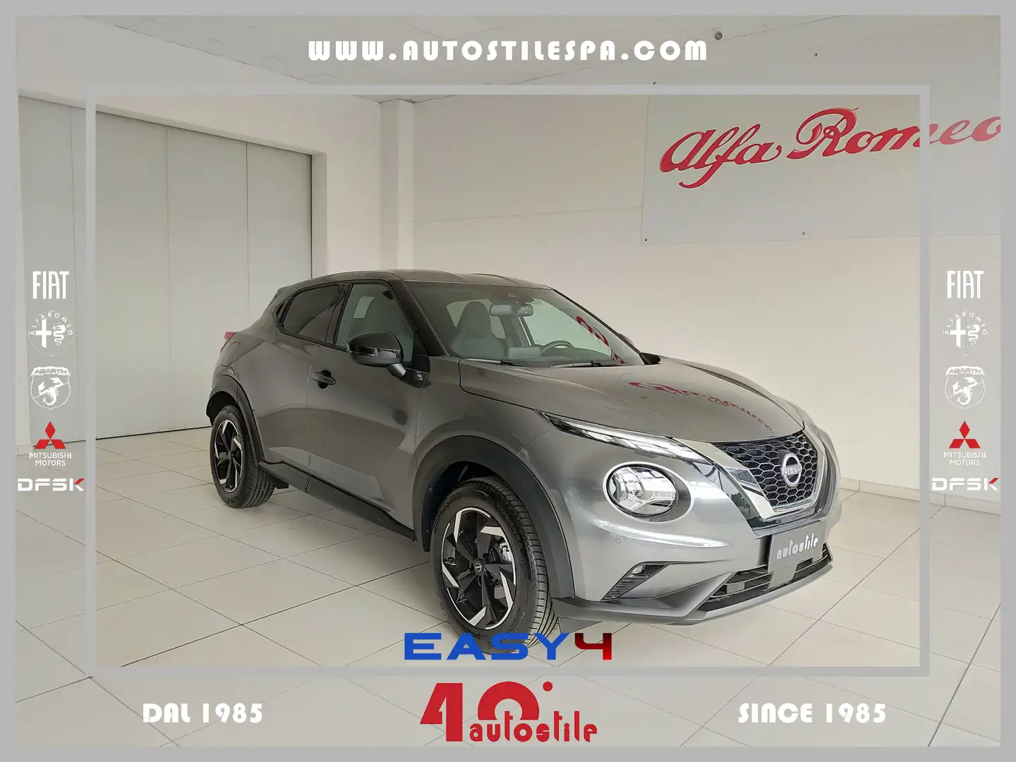 Nissan Juke Juke 1.0 DIG-T 114 CV DCT N-Connecta KM0 Grijs - 1