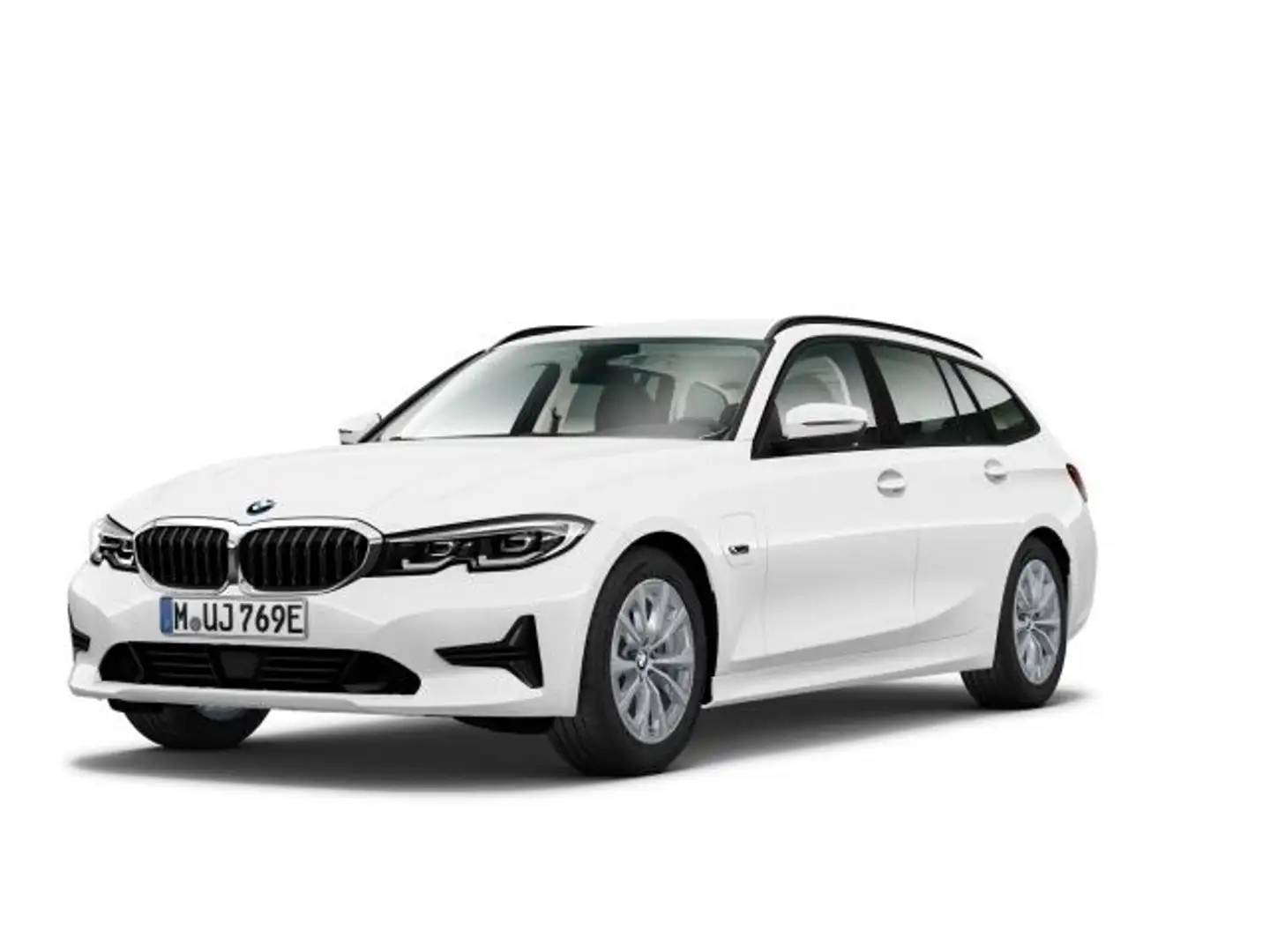 BMW 320 e xDrive Touring Advantage Automatic Aut. Weiß - 1
