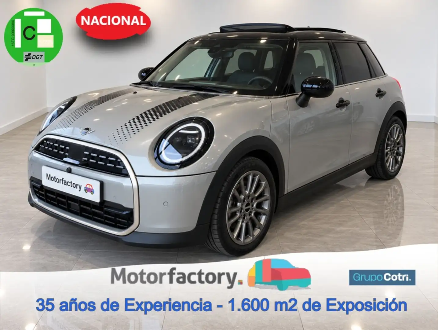 MINI Cooper 5 puertas C Classic Aut. Plateado - 1