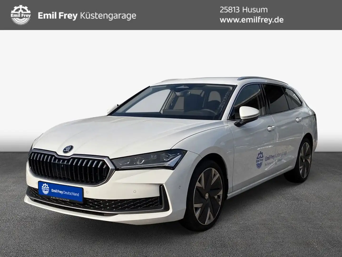 Skoda Superb Combi Selection 2,0 TDI 110 kW 7-Gang aut Weiß - 1