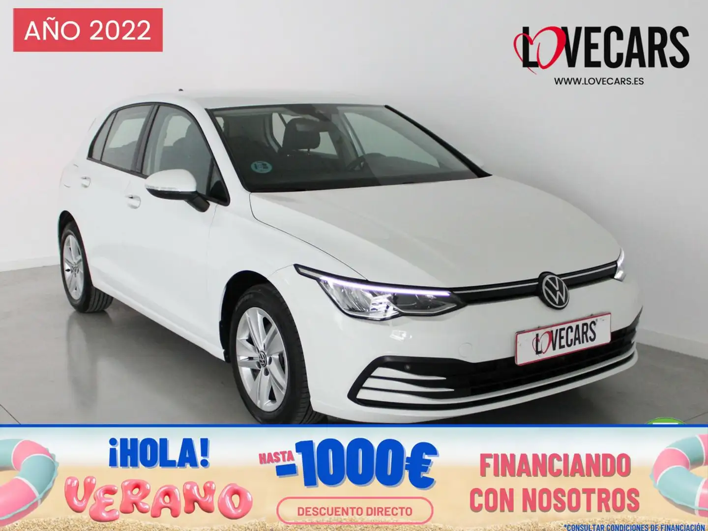 Volkswagen Golf 2.0TDI Life 85kW Blanco - 1