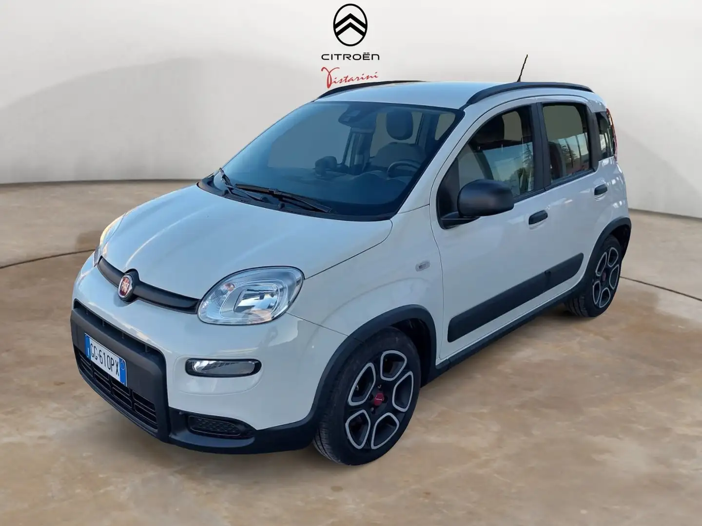 Fiat Panda 1.0 70cv E6D Hybrid City Life Parking + Bluetooth Blanc - 1