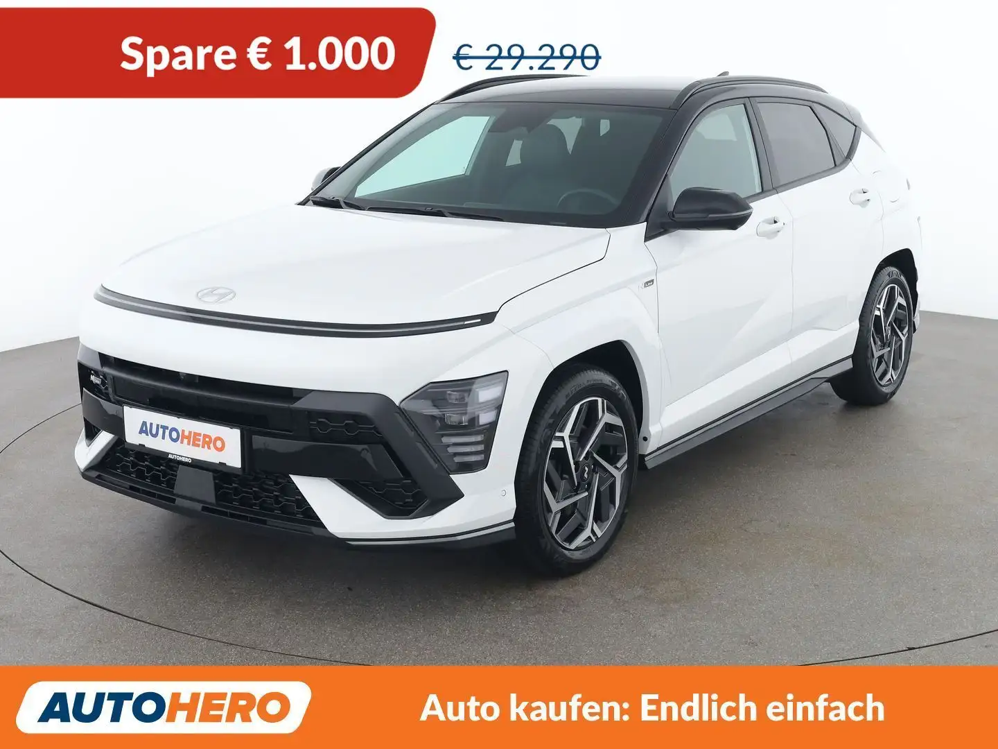 Hyundai KONA 1.6 T-GDI N Line 4WD Weiß - 1