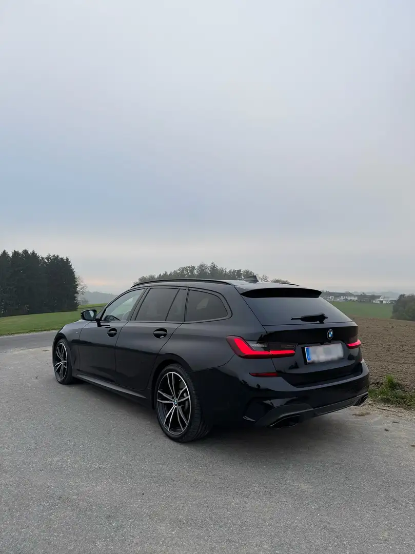 BMW 340 M340d xDrive Touring 48 V Mild-Hybrid-Technologie Aut. Schwarz - 2