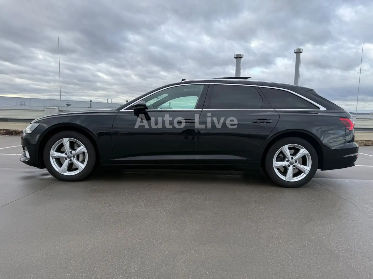 Audi A6 45 TDI A*QU*AUTO*VIRT*PANO*LED*NAVI*LEDER*AHK Schwarz - 2
