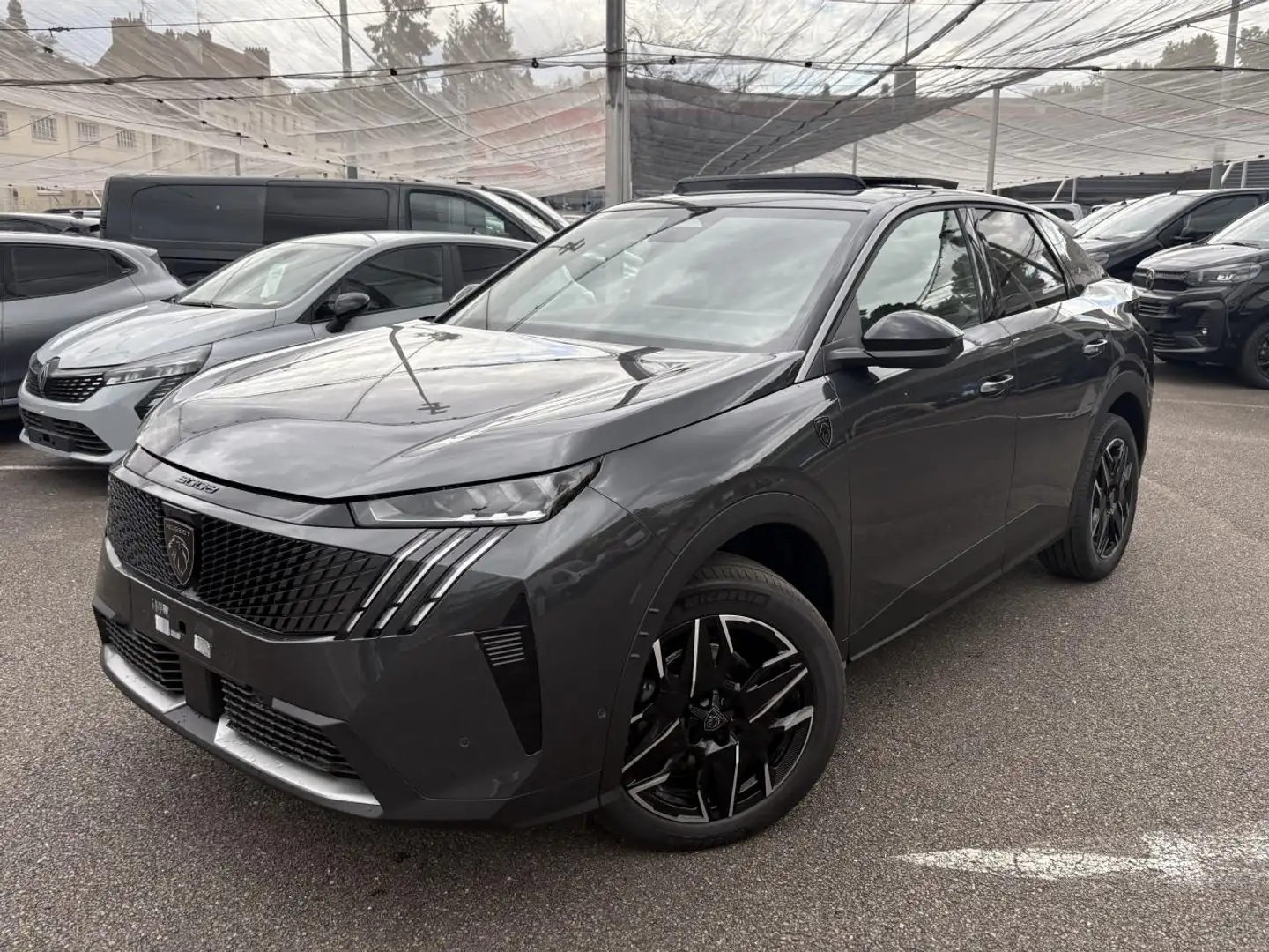 Peugeot 3008 III 1.2 HYBRID 145 GT E-DCS6 TOIT OUVRANT / FOCAL Gris - 1