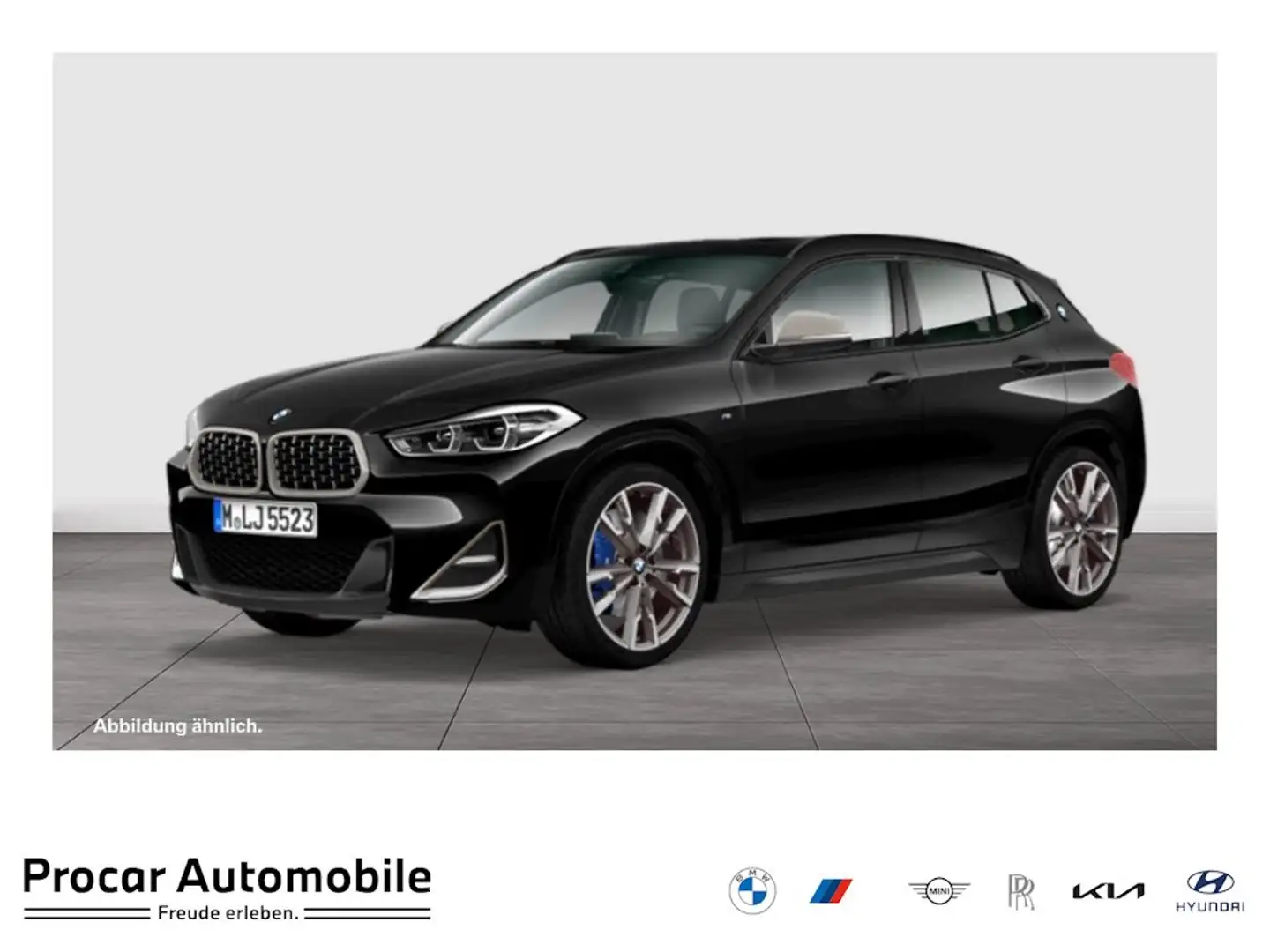 BMW X2 M 35i PANO+HuD+KAMERA+LED+DA+HiFi+NAVI Noir - 1