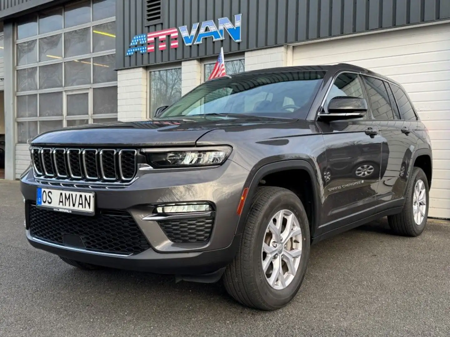 Jeep Grand Cherokee Limited 4x4 LPG Panorama Leder Grau - 1
