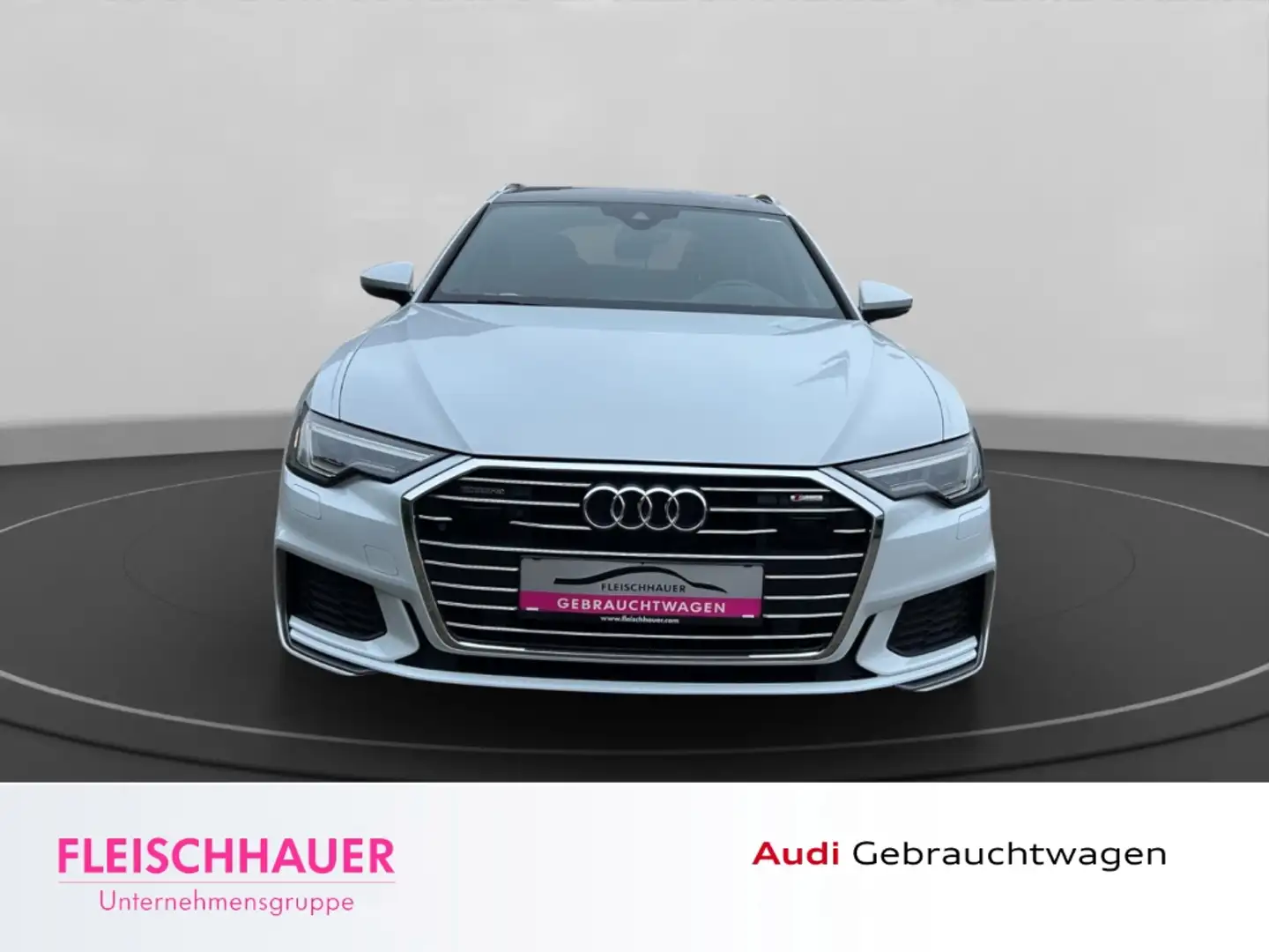Audi A6 2.0 Avant sport 40 TDI quattro DSG+B&O+KAMERA Weiß - 2