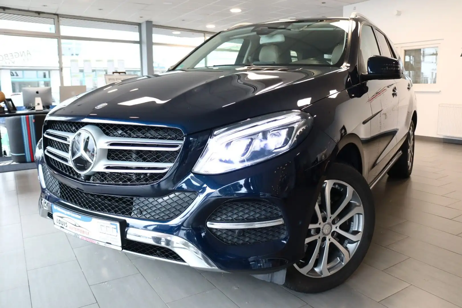 Mercedes-Benz GLE 500 e 4Matic Leder/Navi/MB-Service/LM Bleu - 2