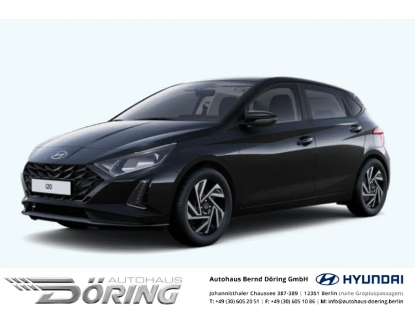 Hyundai i20 TREND 1.0 Turbo Schaltwagen100 PS BOSE Schwarz - 1