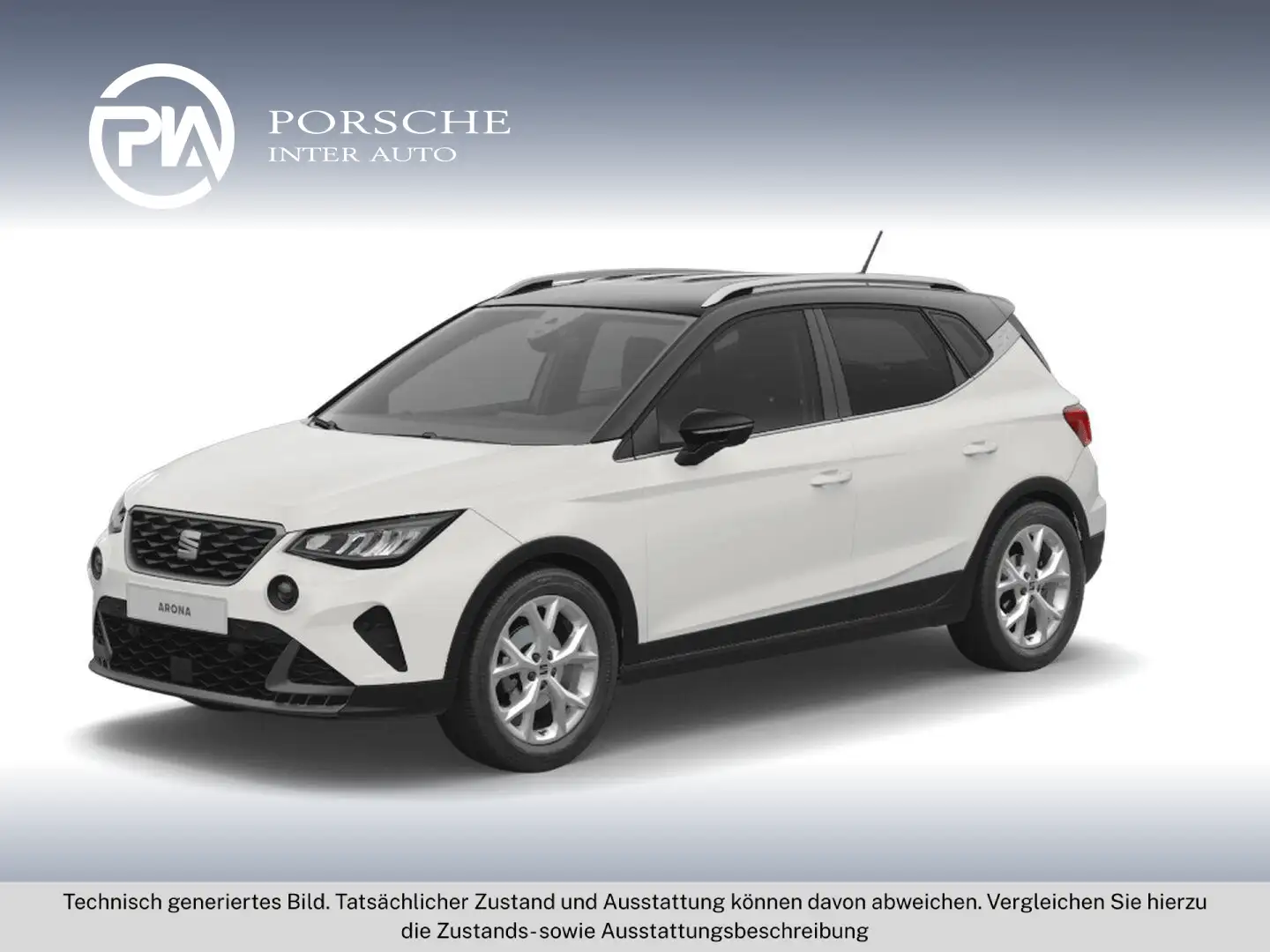 SEAT Arona FR Austria 1.0 TSI Weiß - 1