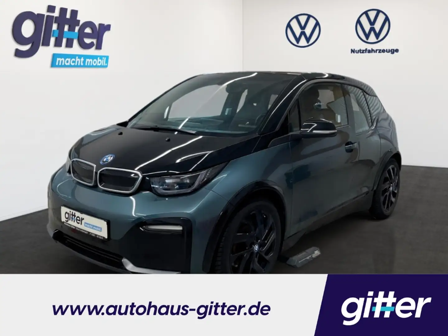 BMW i3 s LED SHZ PDC DAB ALU SCHIEBEDACH 8 FACHBEREIFT Azul - 1