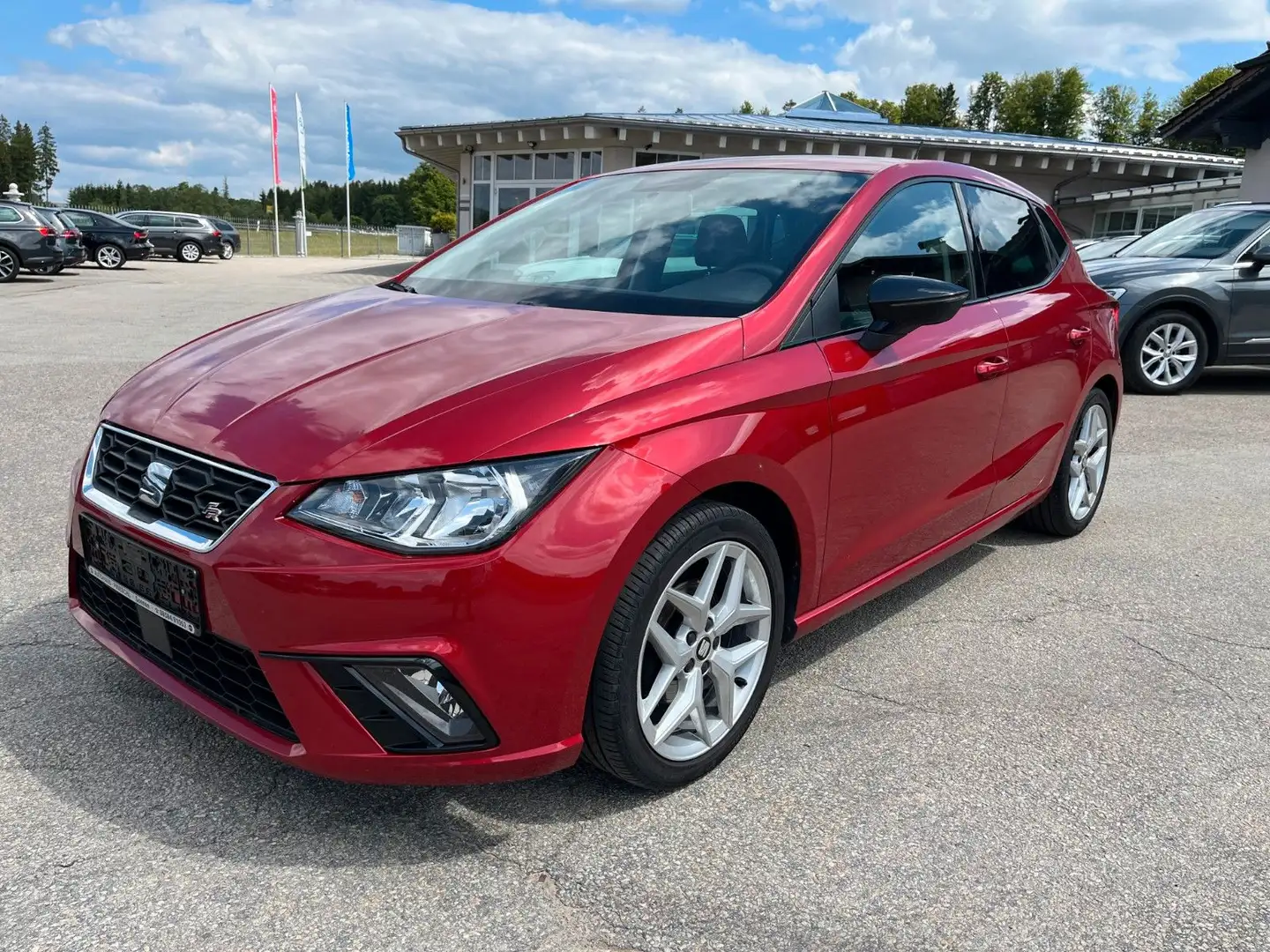 SEAT Ibiza 1.0 TSI FR,DAB,Tempomat,CarPlay, Rot - 1