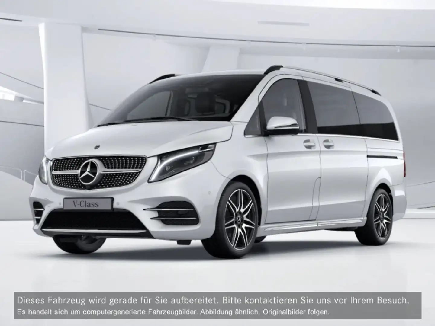 Mercedes-Benz V 300 d lang 4M Edition AMG Airmat Stdhzg ILS LED Weiß - 2