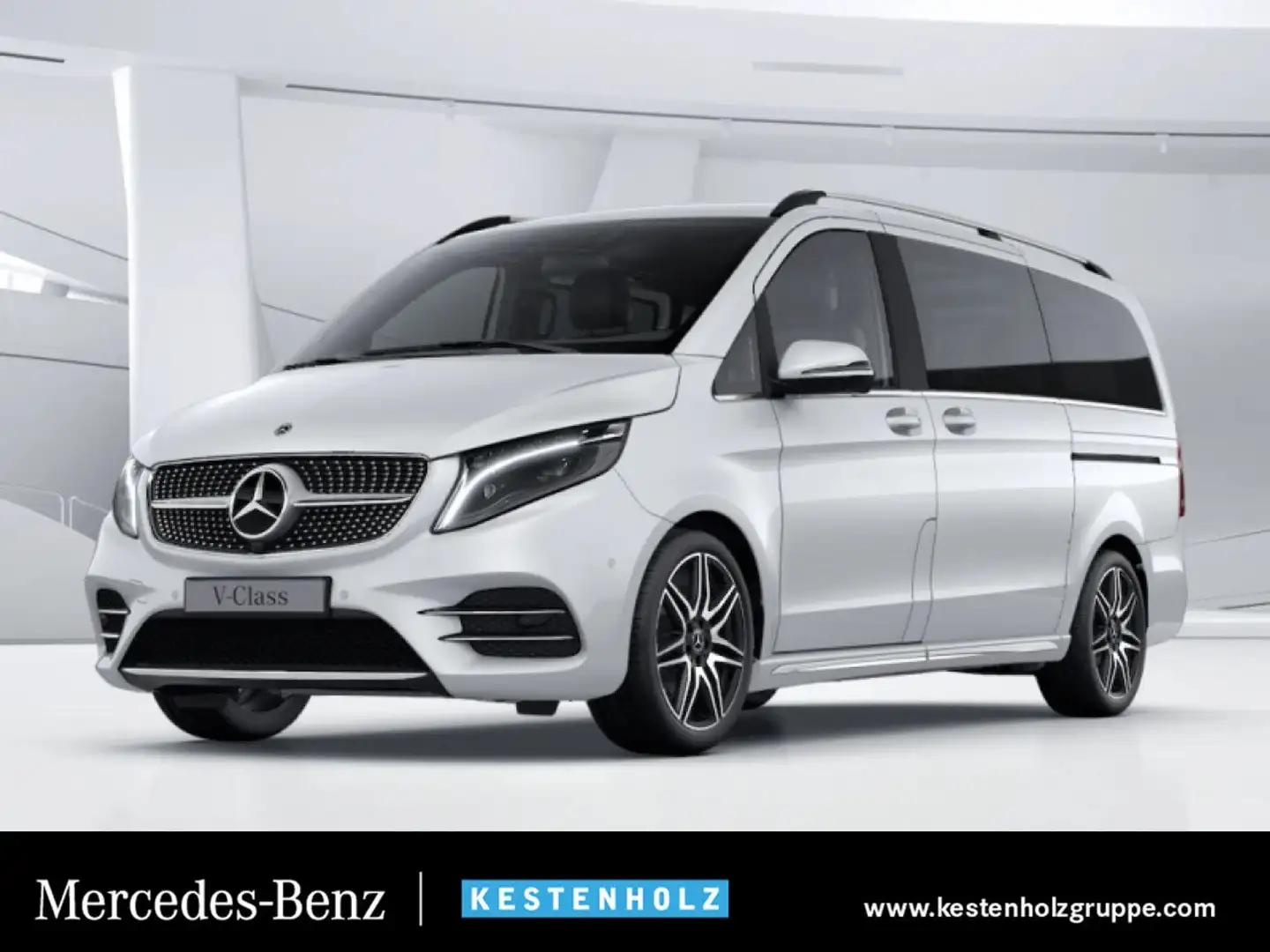Mercedes-Benz V 300 d lang 4M Edition AMG Airmat Stdhzg ILS LED Weiß - 1