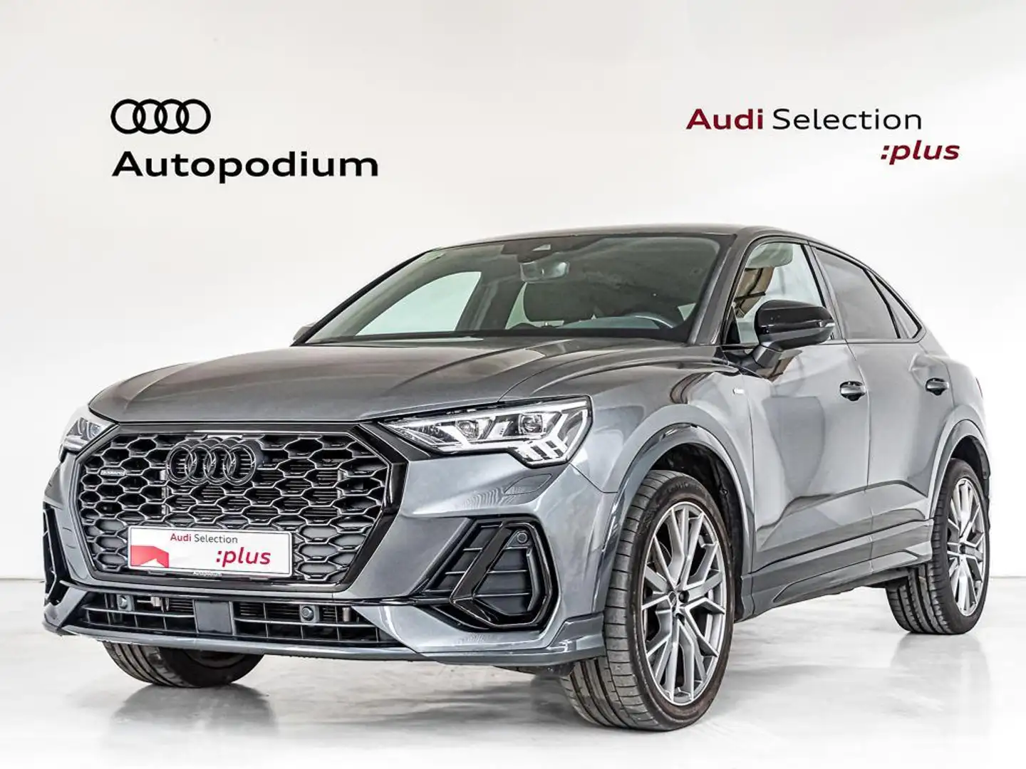 Audi Q3 Sportback 40 TDI Black line quattro S tronic 147kW Gris - 1
