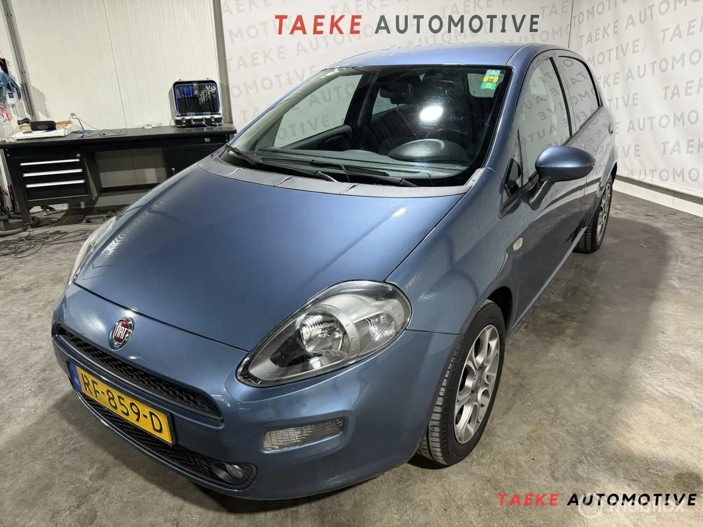 Fiat Punto Evo 0.9 TwinAir Sempre Clima/Cruise/Navi Azul - 1