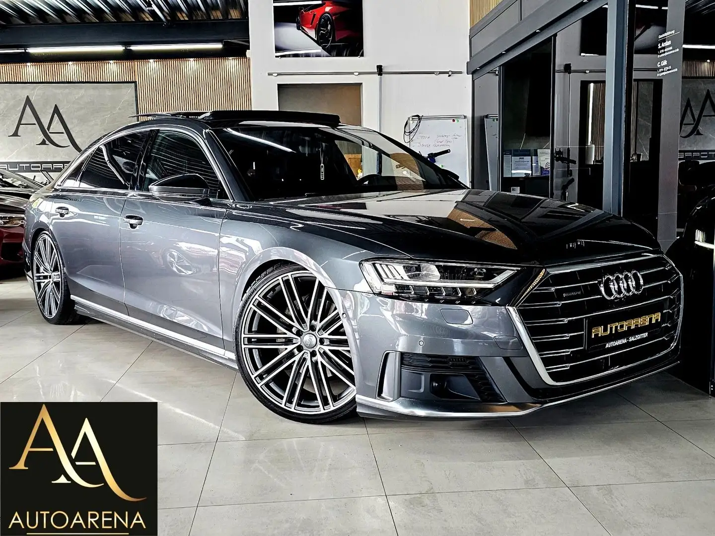 Audi A8 50 TDI L quattro*SPORT*PANO*B&O*360°*SOFTCL* Grau - 1