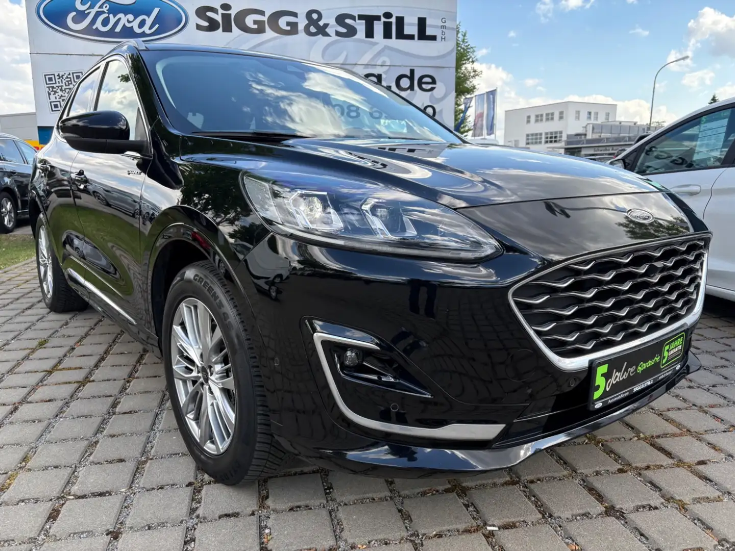 Ford Kuga 2.5 PHEV Vignale LED*ACC*NAV*HUD*4xSHZ*2xCAM Чёрный - 2