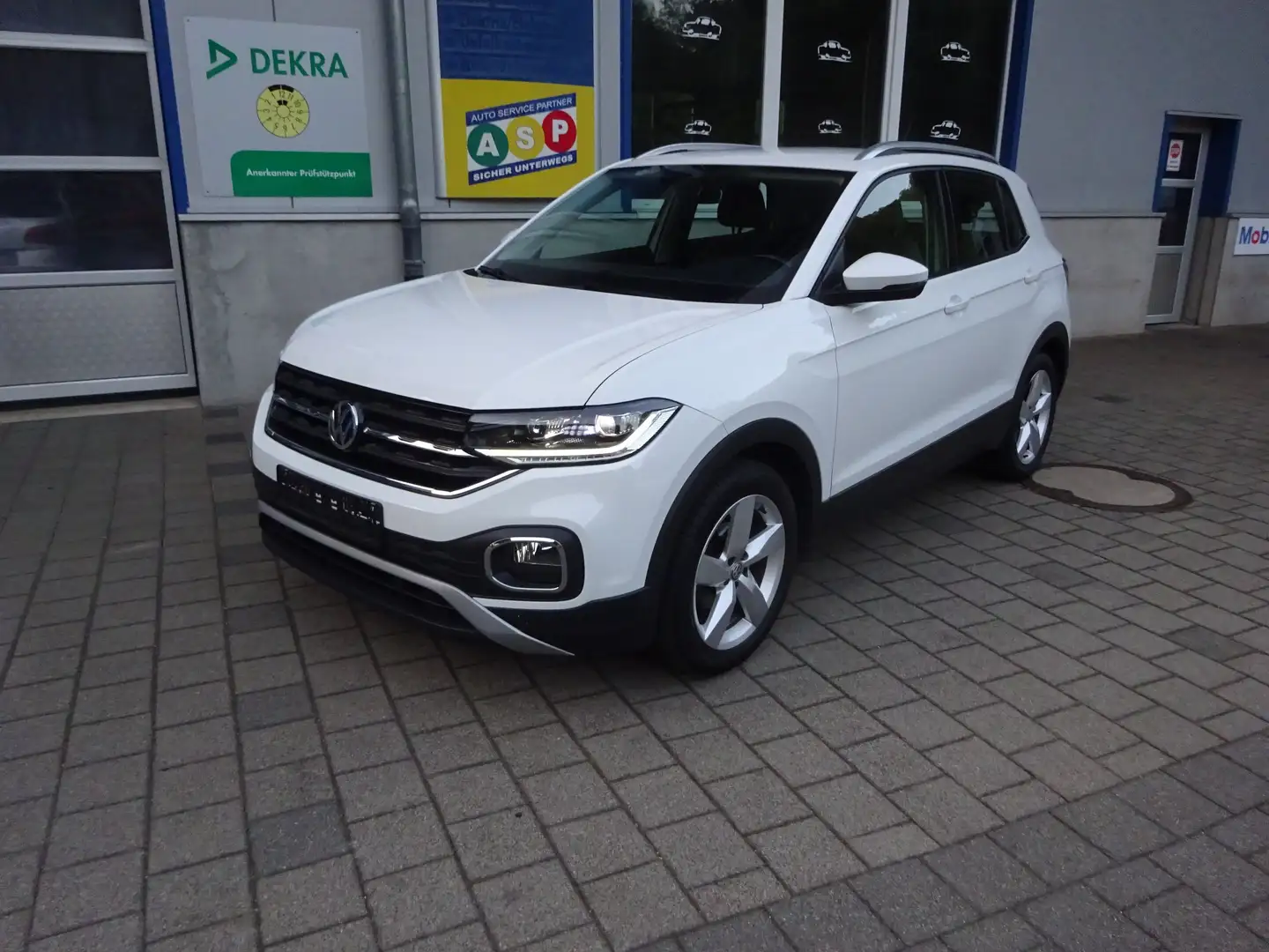 Volkswagen T-Cross Style 1,0TSI 85kw 115PS ACC Nebel 12Mon Garantie Weiß - 1