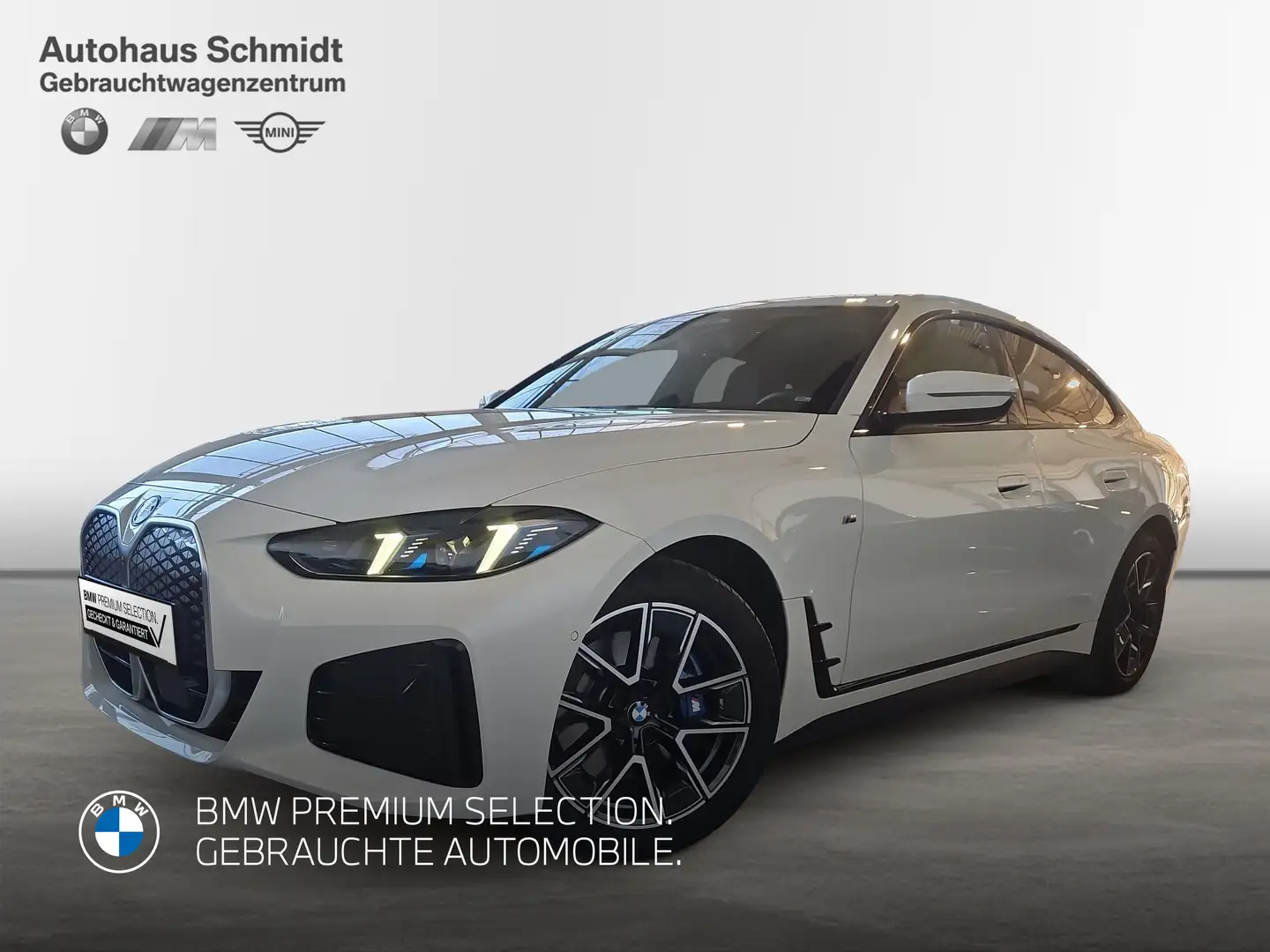 BMW i4 xDrive40 Gran Coupé*436€ netto*M Sportpaket*HiFi*A Weiß - 1