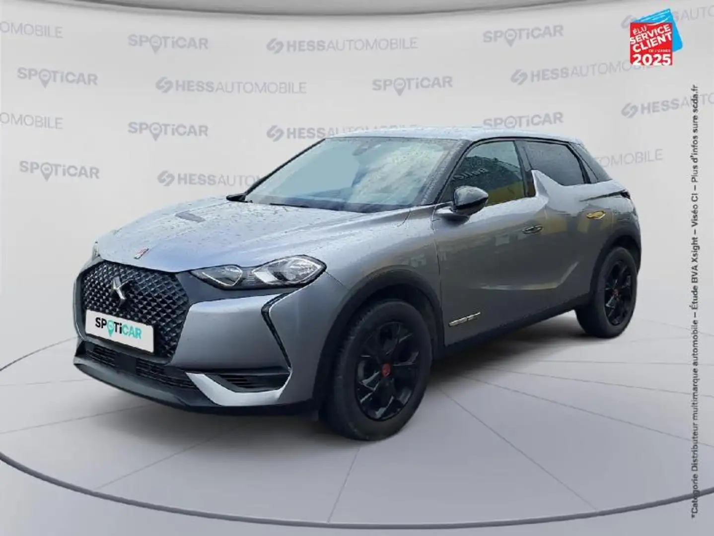 DS Automobiles DS 3 Crossback PureTech 130ch Performance Line Automatique Gris - 1