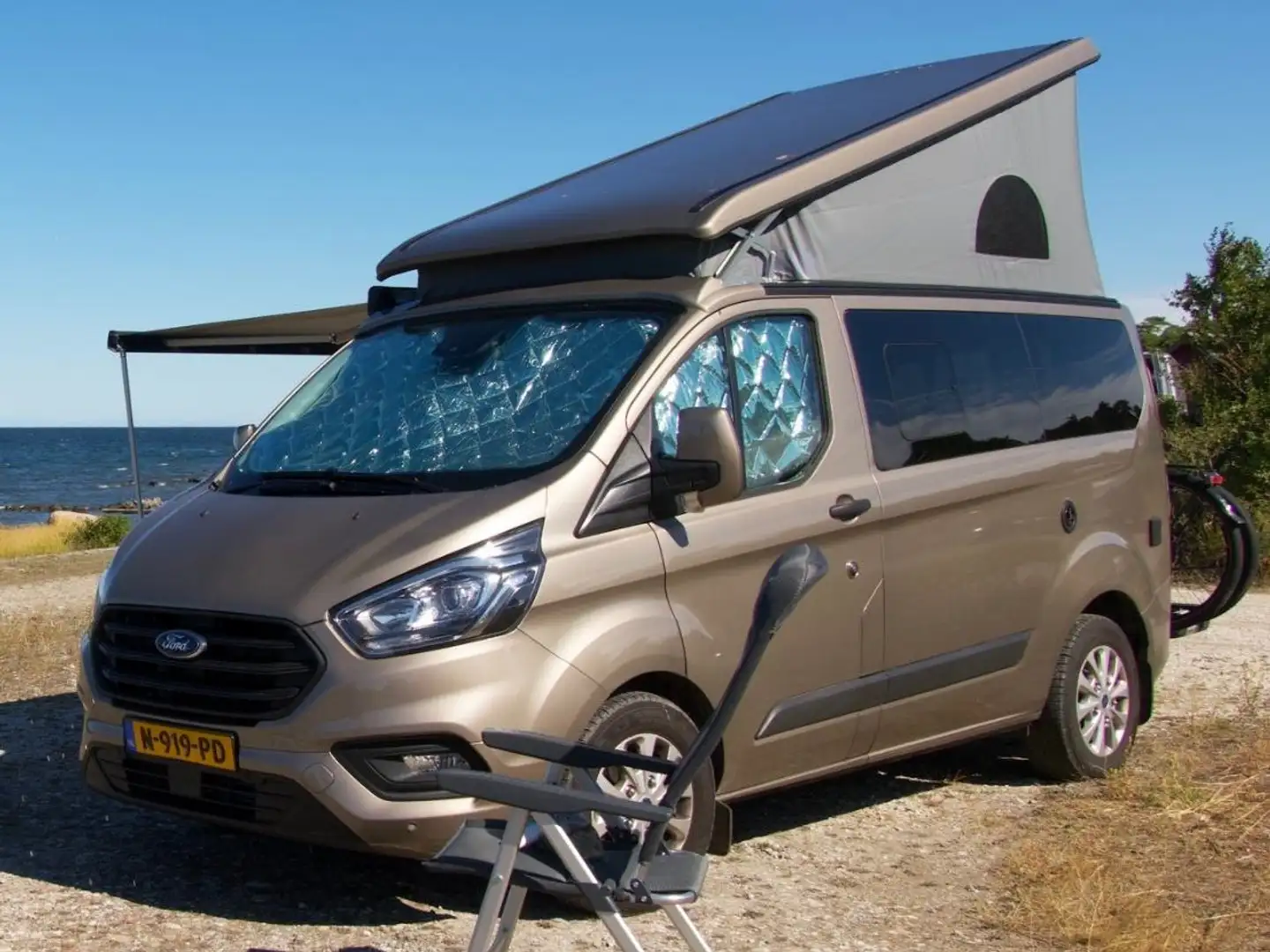 Ford Transit Bus Beige - 1