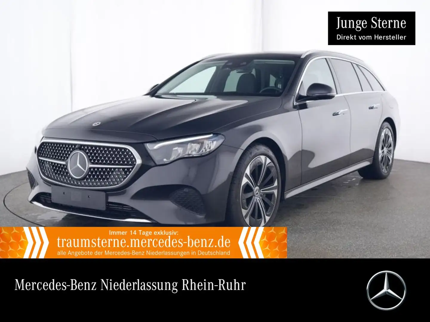 Mercedes-Benz E 300 de T Avantgarde Fahrass Pano Distr. LED PTS Grau - 1