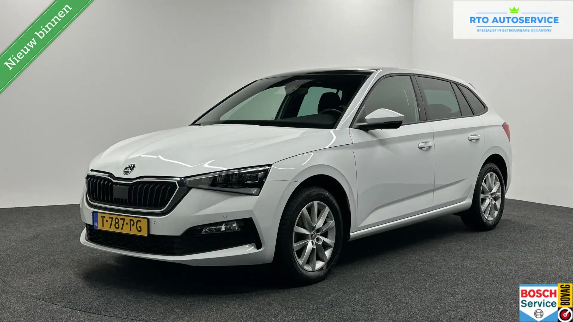 Skoda Scala 1.0 TSI Business Edition CARPLAY PANORAMA DAK Weiß - 1