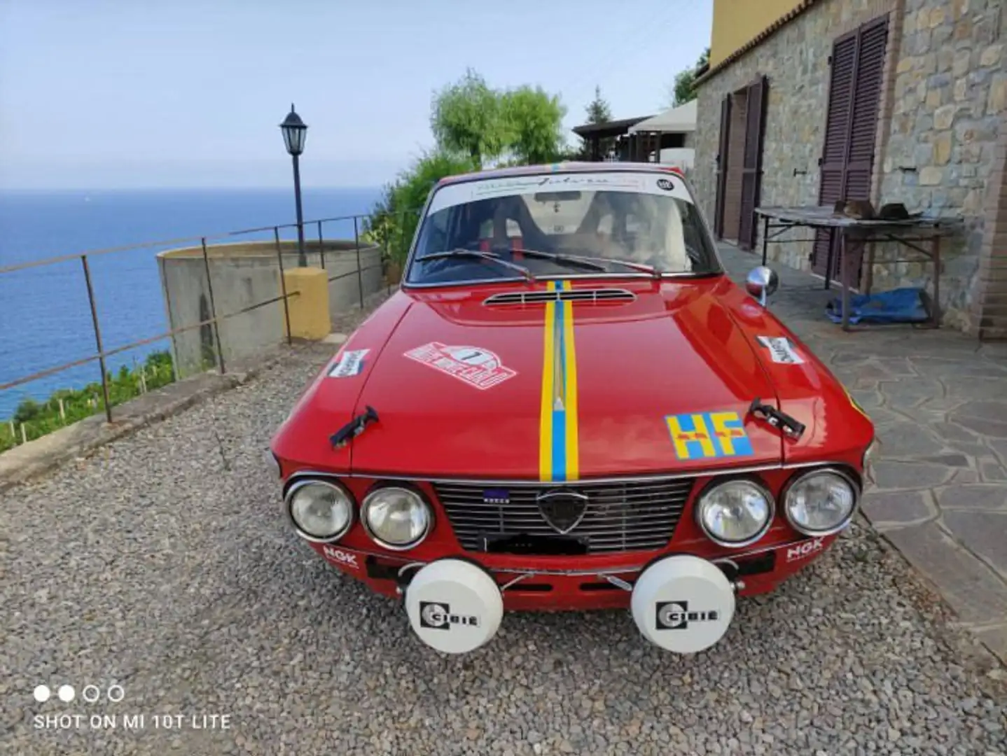 Lancia Fulvia coupè 1300 rally Czerwony - 2