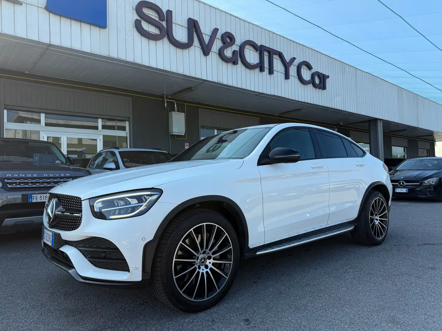 Mercedes-Benz GLC 220 GLC Coupe  d Premium Plus 4matic auto Bianco - 1