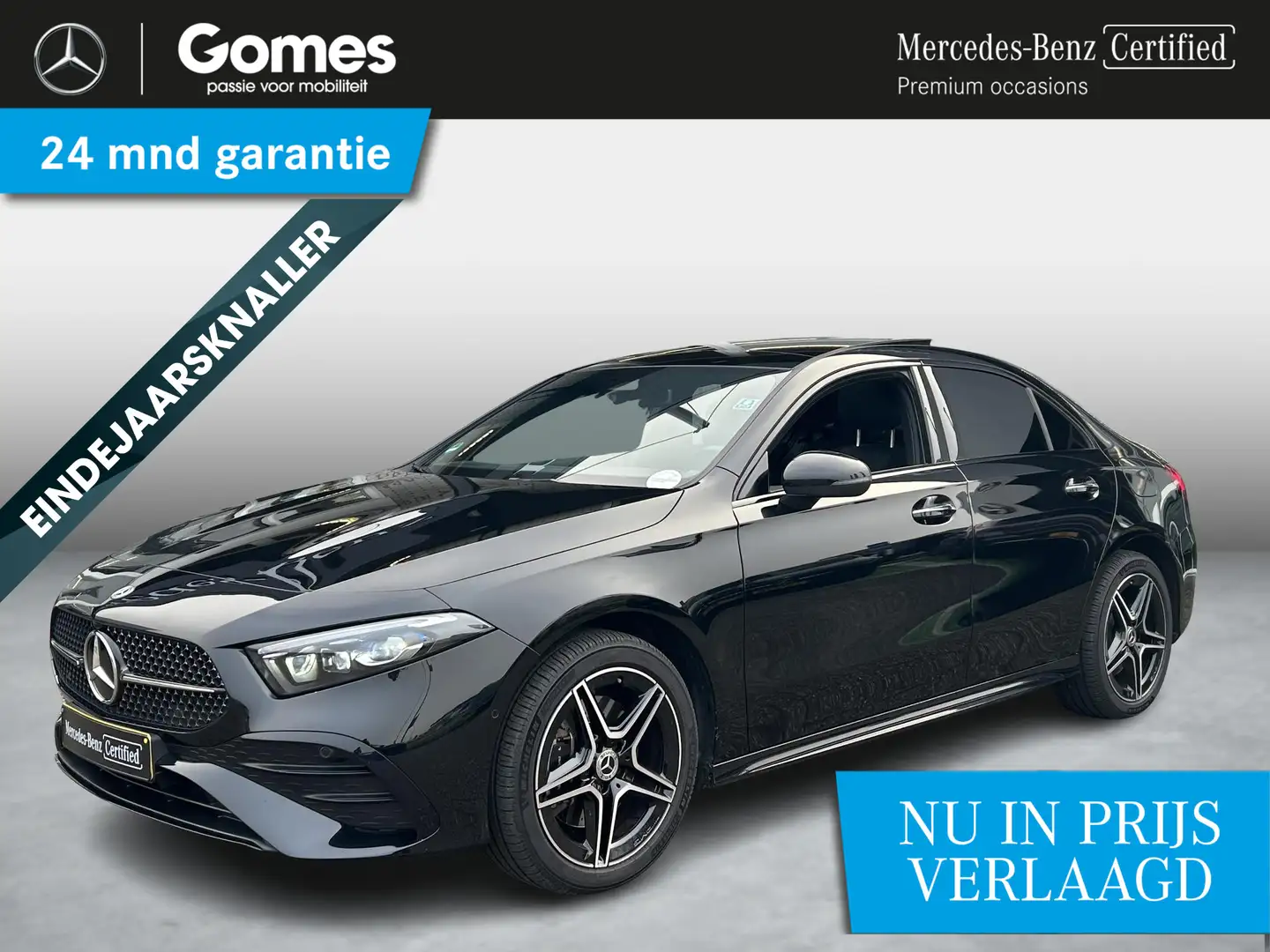 Mercedes-Benz A 250 e AMG Line | Premium | Night pakket | Panoramadak Zwart - 1