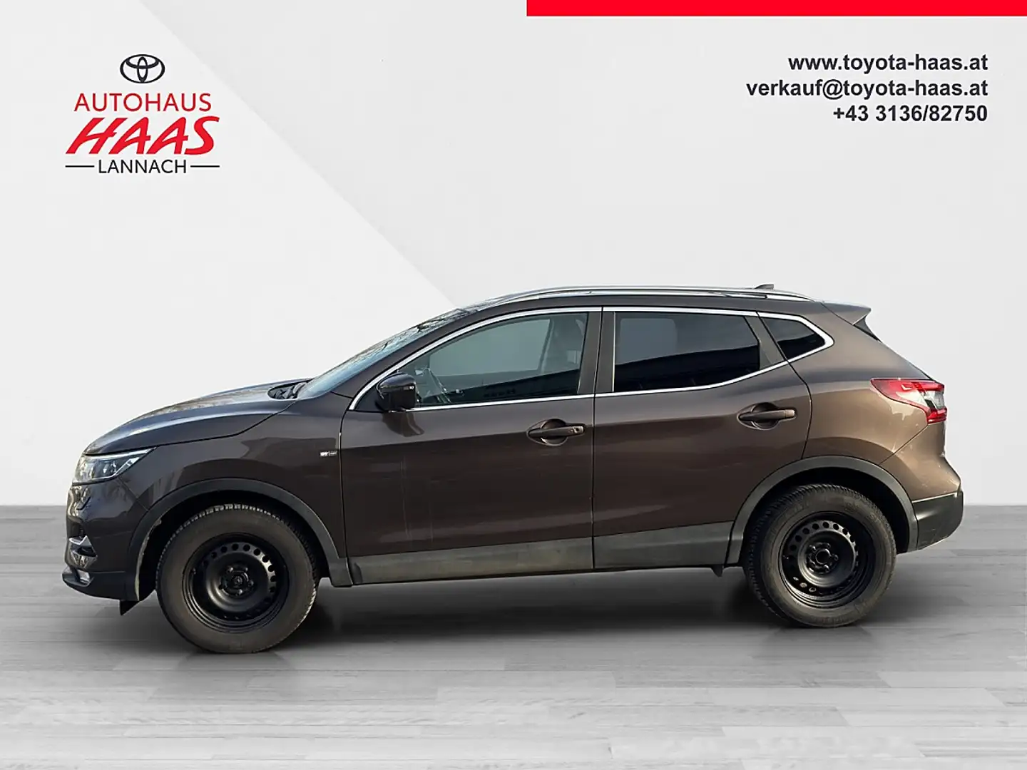Nissan Qashqai 1,6 dCi Acenta Xtronic Aut. Braun - 2