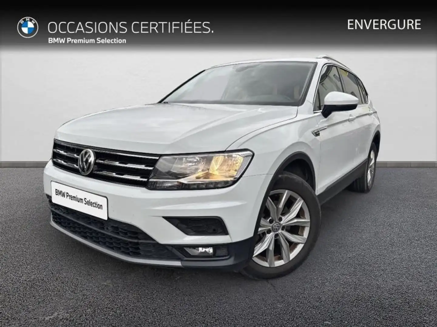 Volkswagen Tiguan Allspace 2.0 TDI 150ch Confortline DSG7 Euro6d-T Blanc - 1