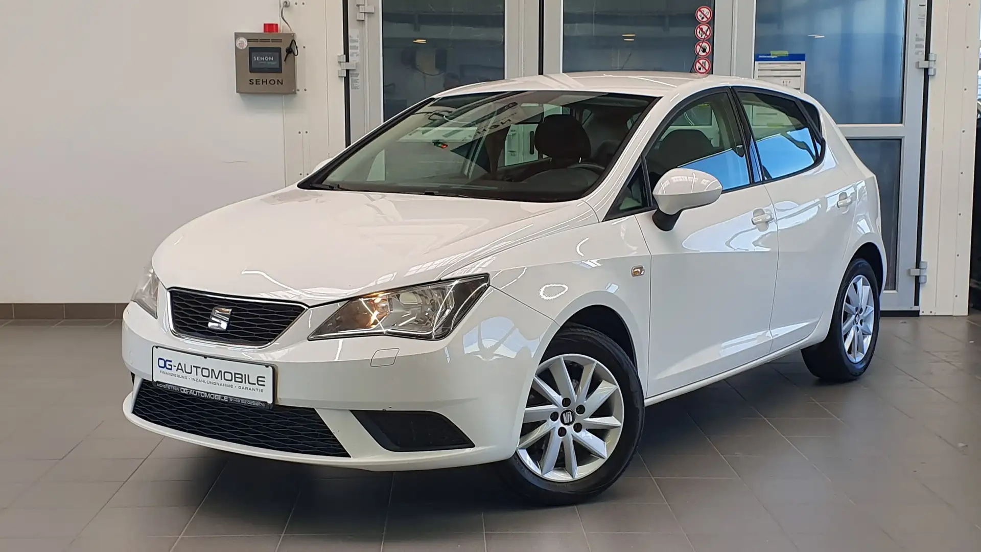 SEAT Ibiza 1.4 Style Salsa*SHZ*Klima*8Fach*Garantie Blanc - 1