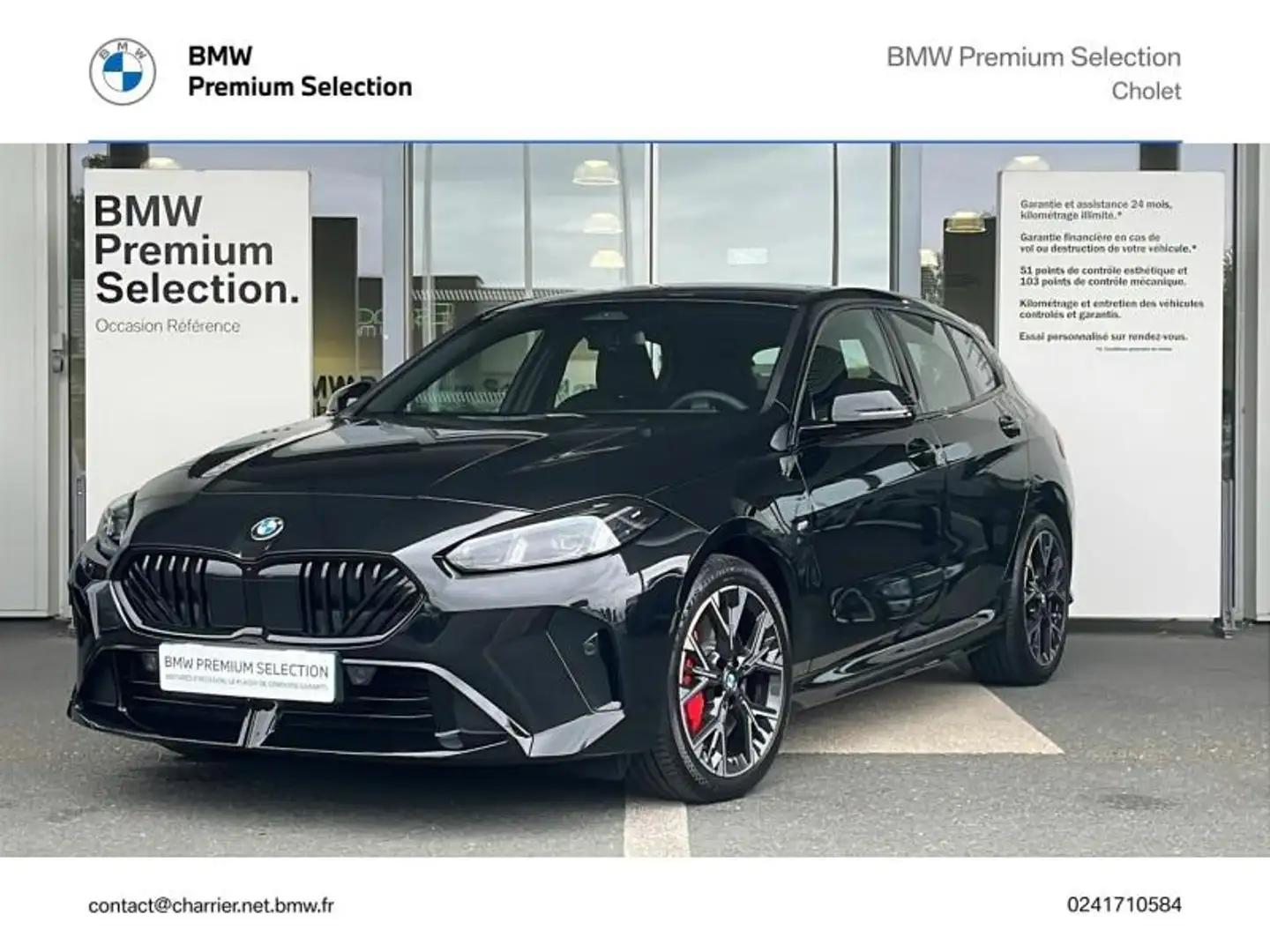BMW 120 120dA 163ch M Sport DKG7 Noir - 1