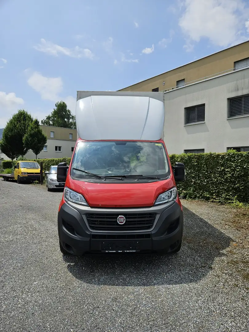 Fiat Ducato Plannenaufbau Rot - 2