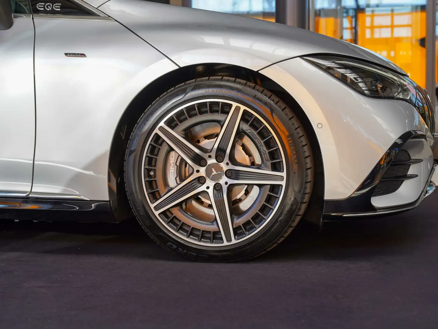 Mercedes-Benz EQE 53 EQE 53 AMG 4M+ Advanced+ Pano DIGITAL Light Memo Silber - 2